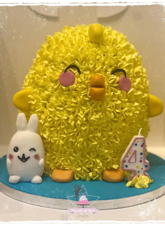 Gâteau poussin