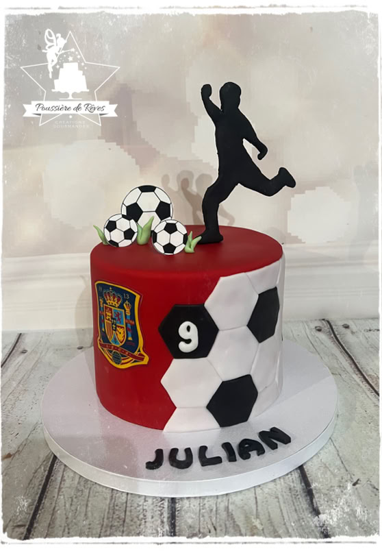 Gâteau foot