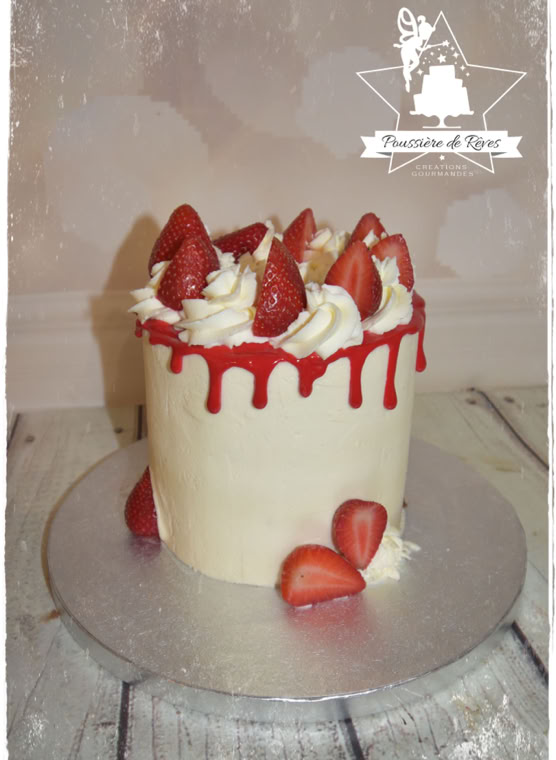 gâteau fraises
