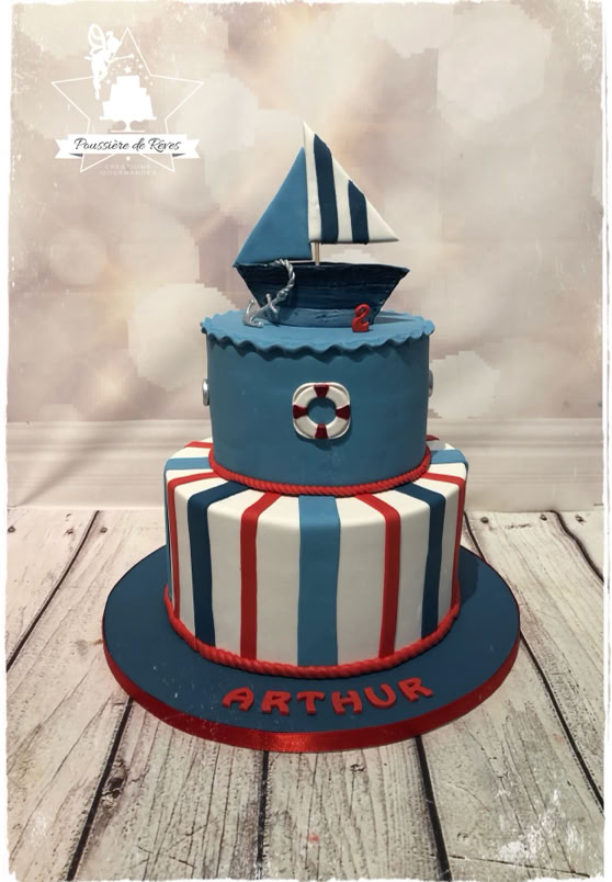 Gâteau marin