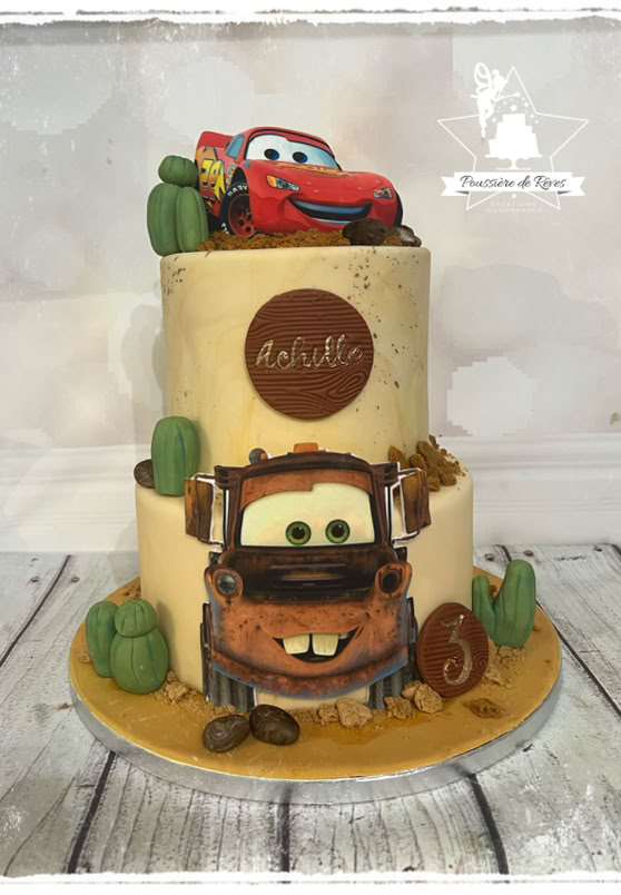 gâteau Cars