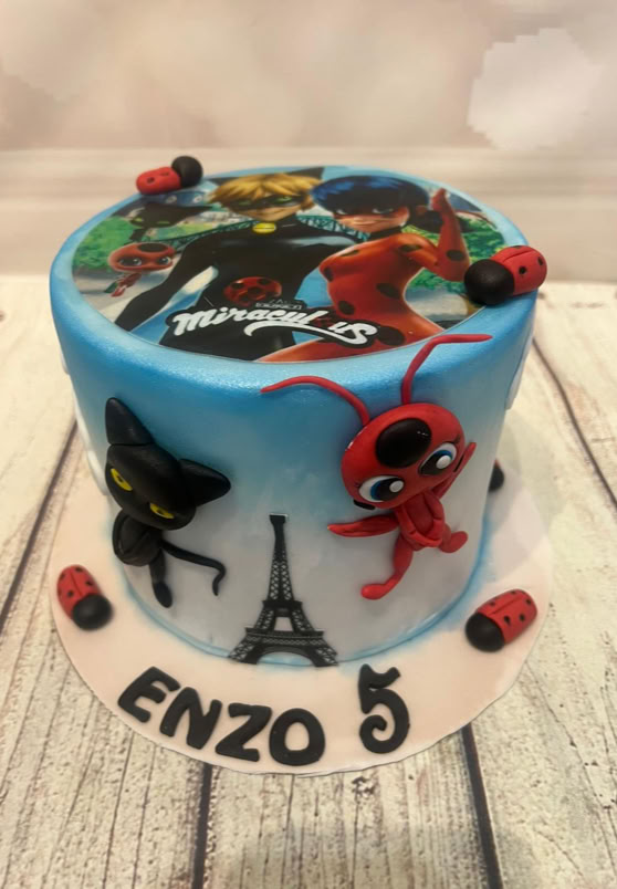 Gâteau Ladybug
